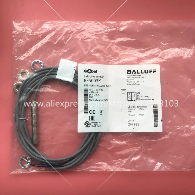 BES M08MI-PSC20B-BV02 BV03 BV05 Balluff Нов Висококачествен сензор за близост Balluff Изображение 0