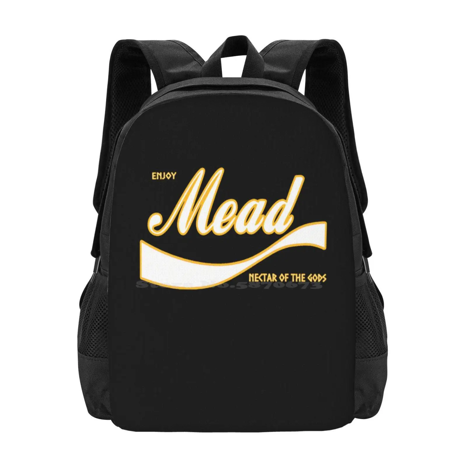 Enjoy Mead-Нектар на Боговете, Ученически чанти За Момичета, Пътни Чанти За лаптоп, Enjoy Mead, Медовое Вино на Викингите, Фолк-Хоррор Анди Изображение 0