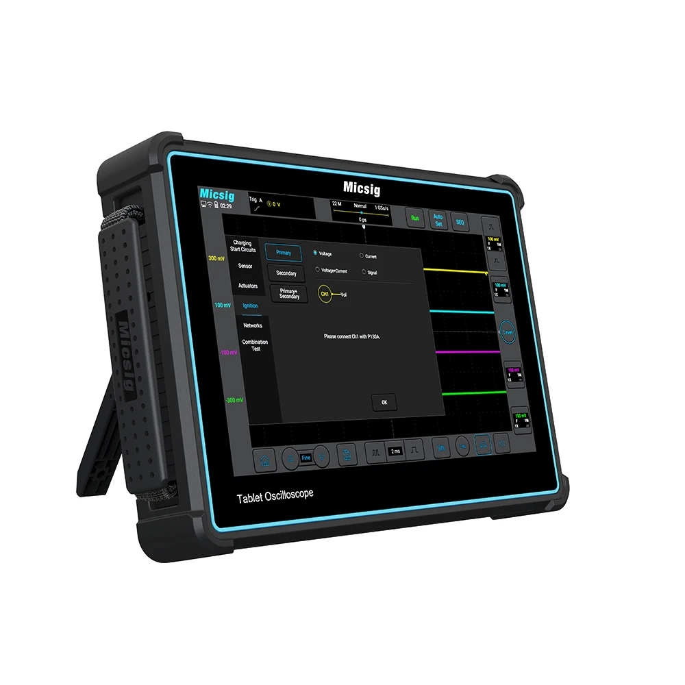Micsig ATO3004 Нов автомобил tablet Осцилоскоп ATO3004 TFT-LCD С пълен сензорен контрол Универсален интерфейс сензор Изображение 0