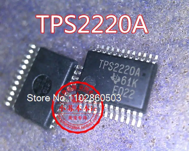 TPS2220A TPS2220B TSSOP24 Изображение 0