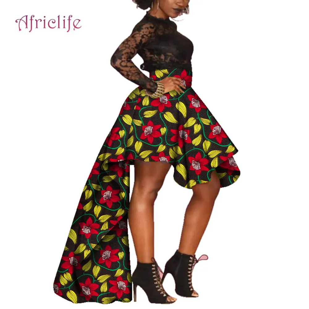 Африканска женска пола, Секси Дълга Пола Анкара Традиционната рокля за жените Wy4261 Изображение 0