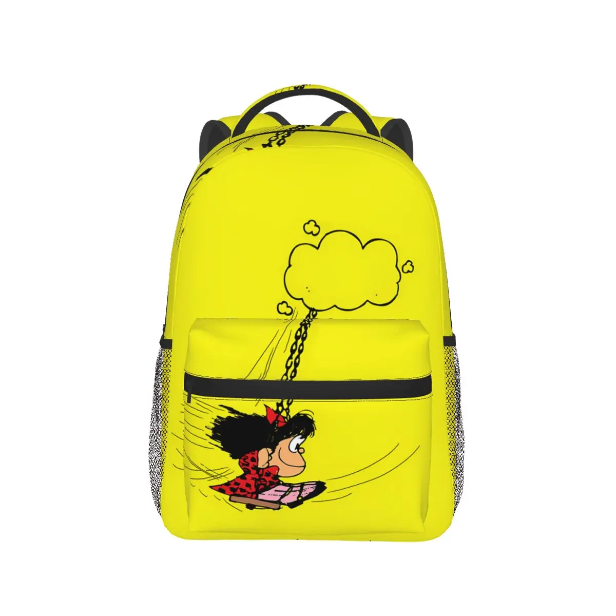 В Облаците Раници Преносими Ежедневни чанти Аниме Mafalda Училищна чанта Подаръци за студенти Изображение 0