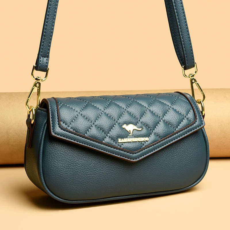 Висококачествени ежедневни чанти през рамо от изкуствена кожа за жени 2023 Нови Луксозни портфейли и чанти, Дамски чанти чанти-лотария Изображение 0