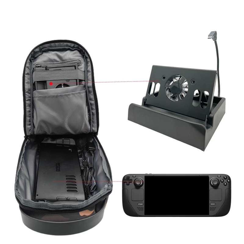 За игралната конзола ROG Али, Пътнически багаж, Противоударная защита, чанта за съхранение С кражба спирачка ключ, чанта с цип Изображение 0