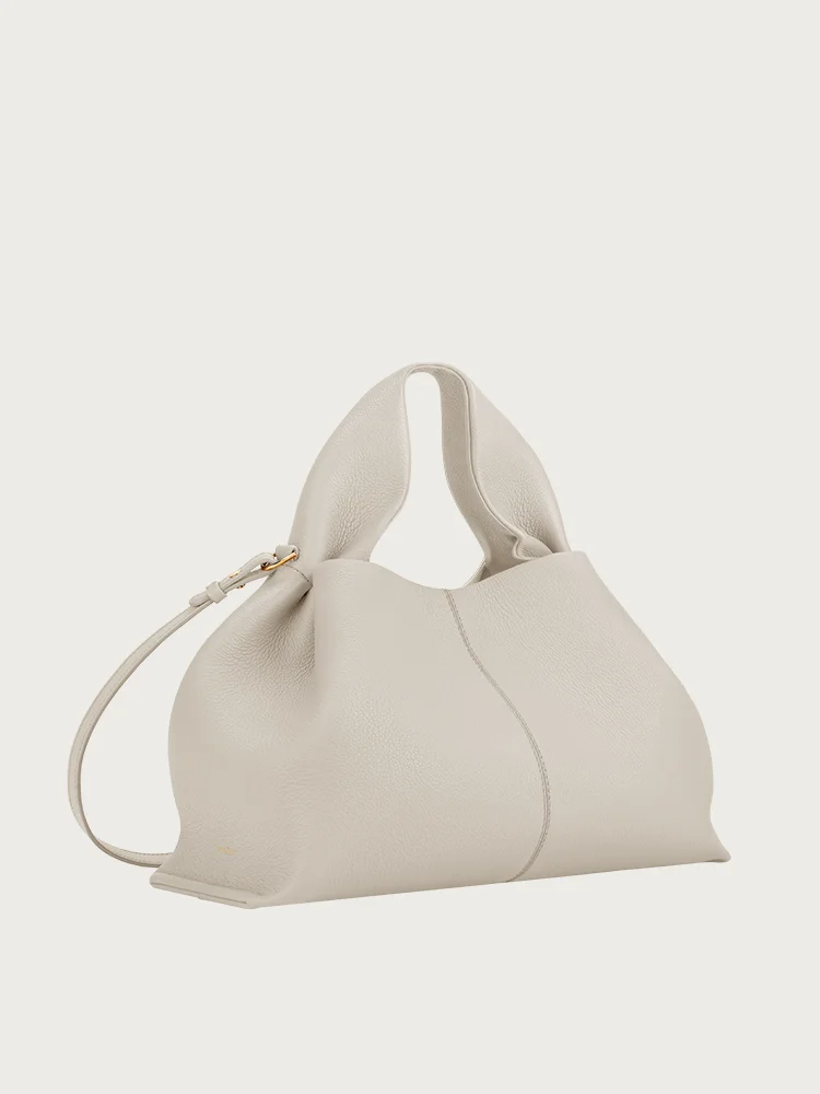 Луксозна Дизайнерска Нова Дамска чанта Cloud Чанта от естествена кожа, Преносим дамска чанта-месинджър чанта за равиоли Изображение 0
