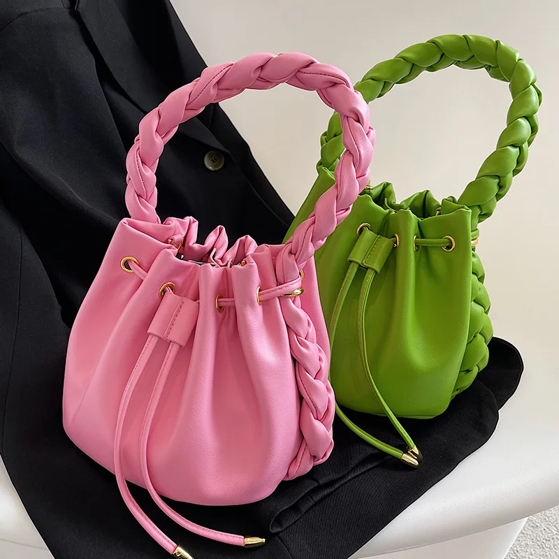 Лятото на 2022, Новата Модерна Дамска чанта-Месинджър, Благородна Преносим Плиссированная чанта-кофа за съвсем малък, Марка Дизайнерски Малка чанта За Жени Изображение 0