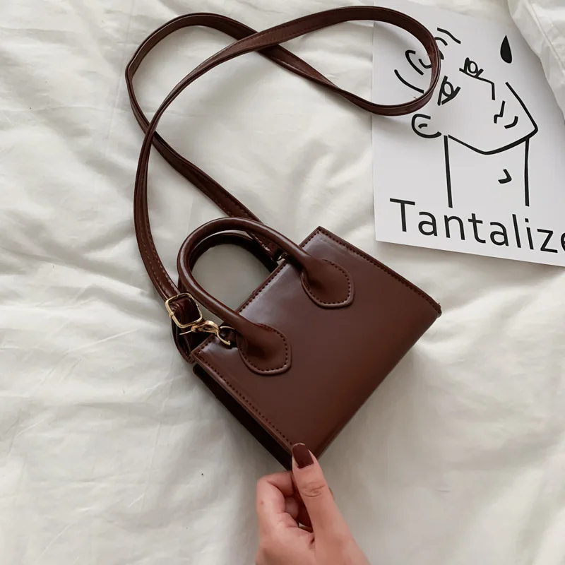 Новата модерна дамска Мини чанта през рамо INS, универсална малка квадратна чанта в западен стил, дамски чанти, чанти за жени Изображение 0