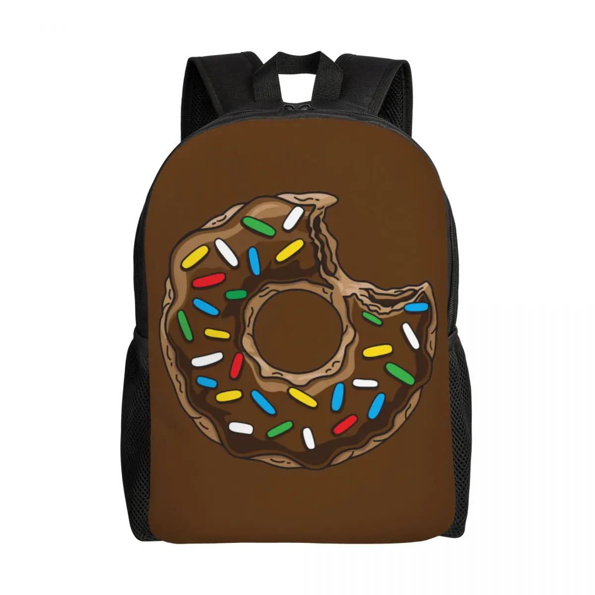 Раници с пончиками за мъже и жени, Водоустойчива чанта за понички за колеж, чанти и калъфи за книги с принтом Изображение 0