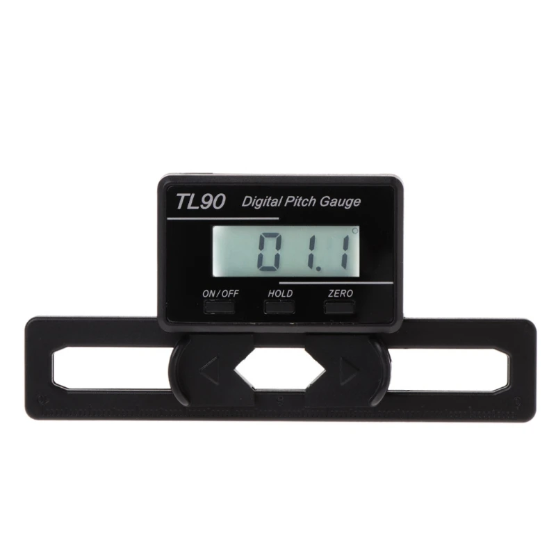 Цифров измерител на стъпки TL90 с LCD подсветка, инструмент за измерване на ъгъла на наклона на лопатките на Изображение 0