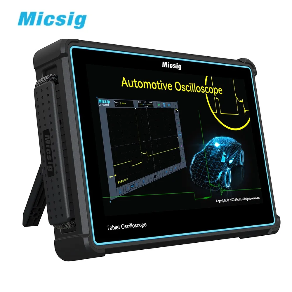 Цифров осцилоскоп Micsig ATO2002 с 4 канала 1GSa / S, висока производителност многофункционален таблет осцилоскоп с батерия Изображение 0