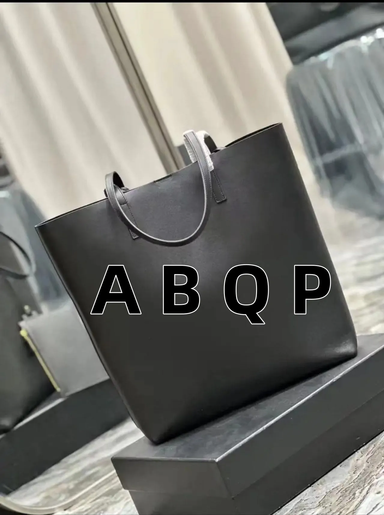 Черна чанта през рамо 2023, дамски модни брандираната чанта ABQP, Горна чанта-месинджър чанта на верига, Черна чанта-месинджър, Холщовая чанта Изображение 0