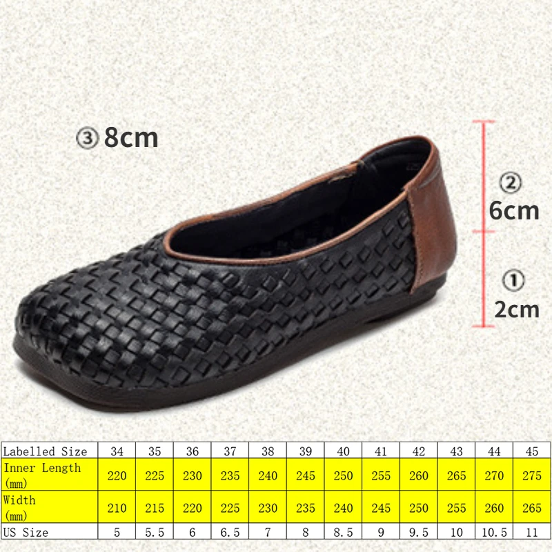 Koznoy/ 2 см, Етническа ръчно изработени Обувки от естествена кожа, Летни дамски Слипоны на Дребни Подметка, Удобни и Елегантни Модни Oxfords Изображение 1