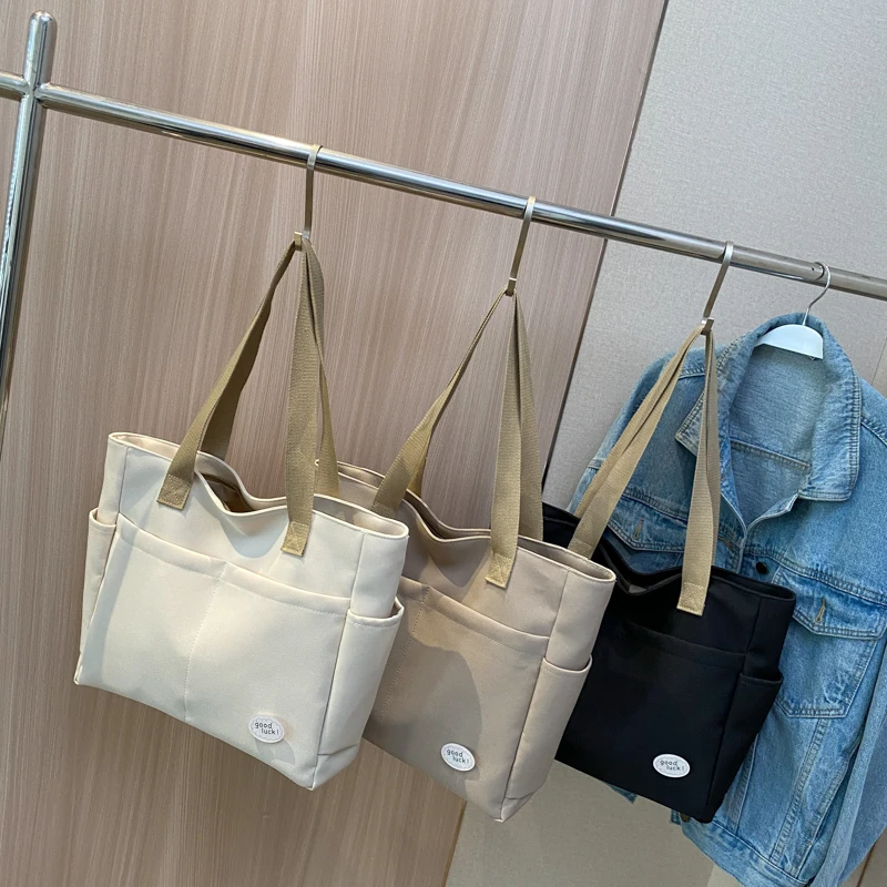 Големи чанти-тоут за жени 2023, Тенденция Дизайнерска Дамска чанта за през рамото си, Ежедневието е чантата за пазаруване, чанта за пазаруване, Дамски чанти Изображение 1