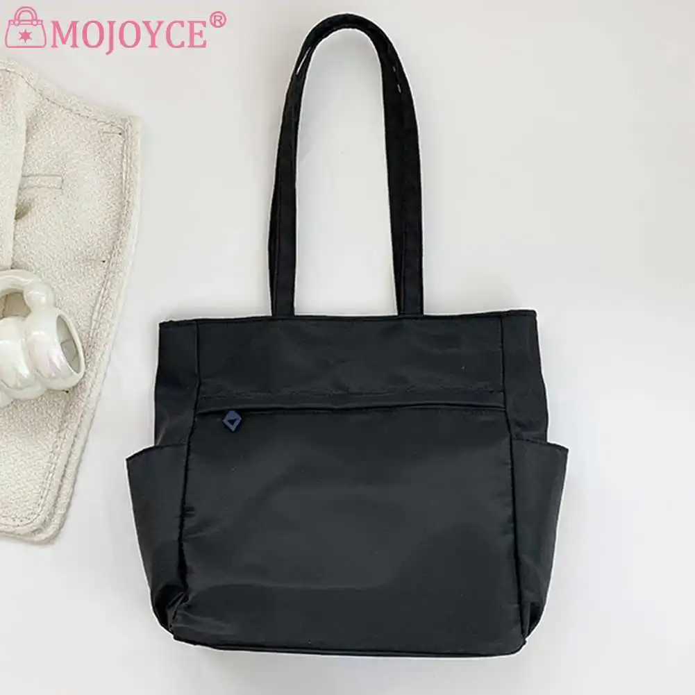 Дамска чанта с Голям капацитет, Модни дамски чанти с горната дръжка, обикновена Прости Ежедневни Преносими дамска чанта с множество джобове Изображение 1