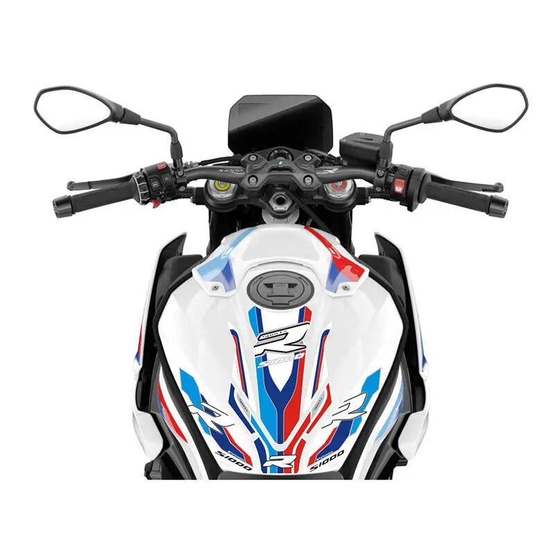 За BMW S1000R 2021 2020 2023 Страничен панел за резервоара, защитни стикер, Стикер, Комплект аксесоари за мотоциклети с противотуманным наклон Изображение 1