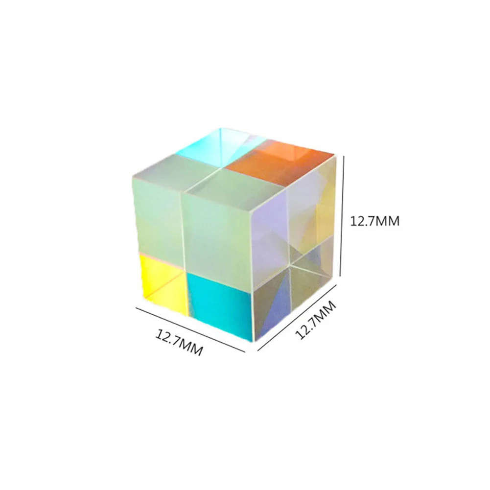 За Аксесоари Фотографски призми Светлинна призма Сладки подаръци Красят Разделяющийся Куб за снимане X-Beam cube Стъкло 12,7 мм дихроичное Изображение 1
