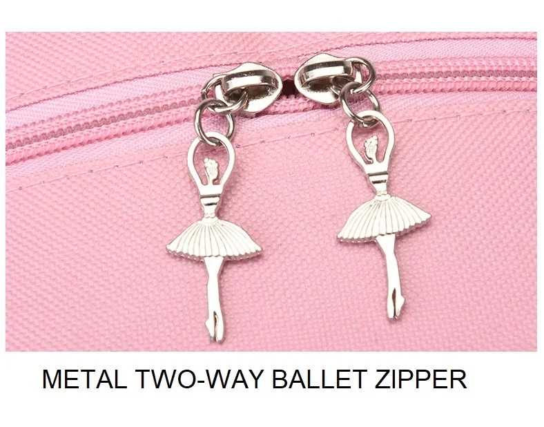 Персонални чанта за танци за момичета, Найлонова Раница с потребителски име, Розова Балетна чанта за съхранение за малко момиче, украса под формата на искри, детска, училищна чанта Изображение 1