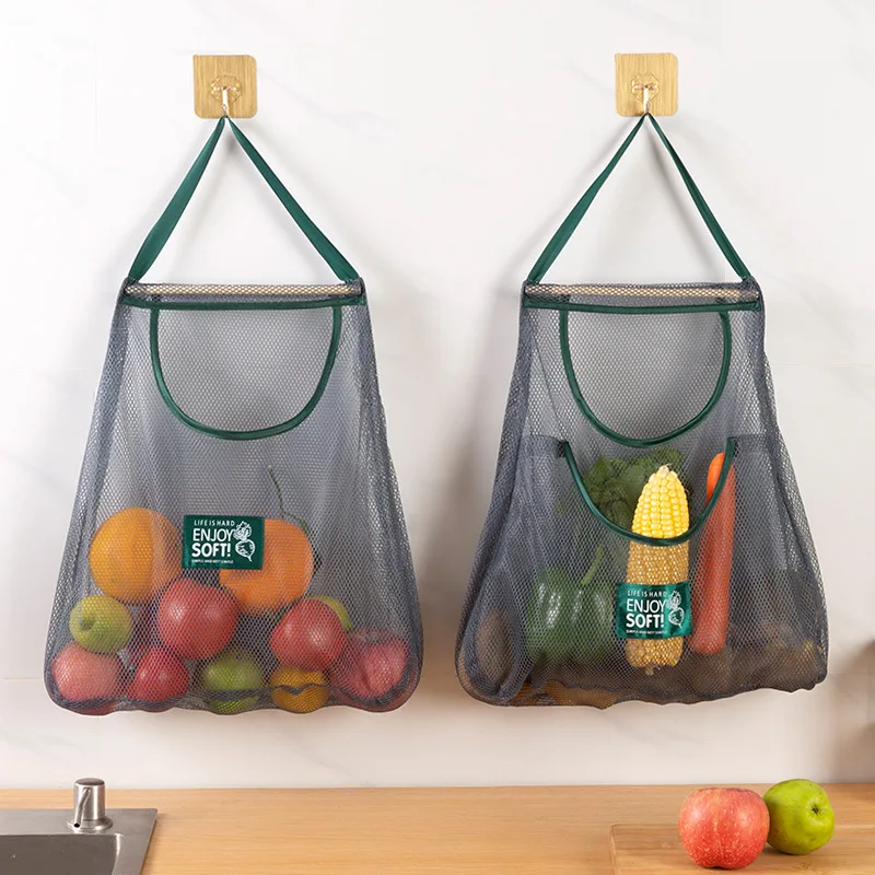 Преносими Многократна употреба за хранителни стоки чанти за съхранение на плодове и зеленчуци, Миещи Памучни окото чанти-организаторите от органичен материал Изображение 1