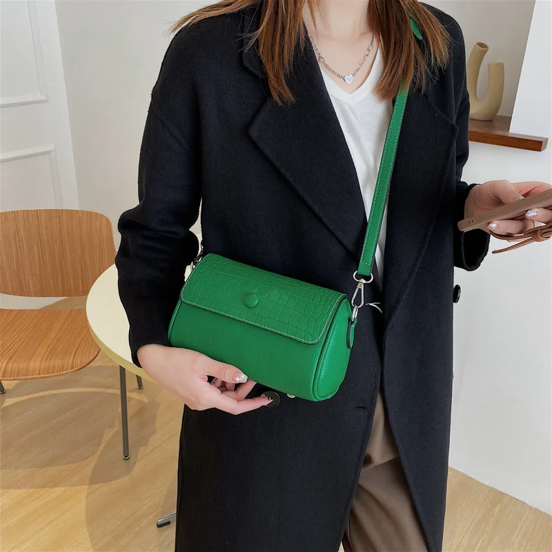 Чанта през рамо за жени, 2023 Нова Чанта-незабавни посланици от изкуствена кожа, Малки Луксозни Дизайнерски дамски чанти Изображение 1