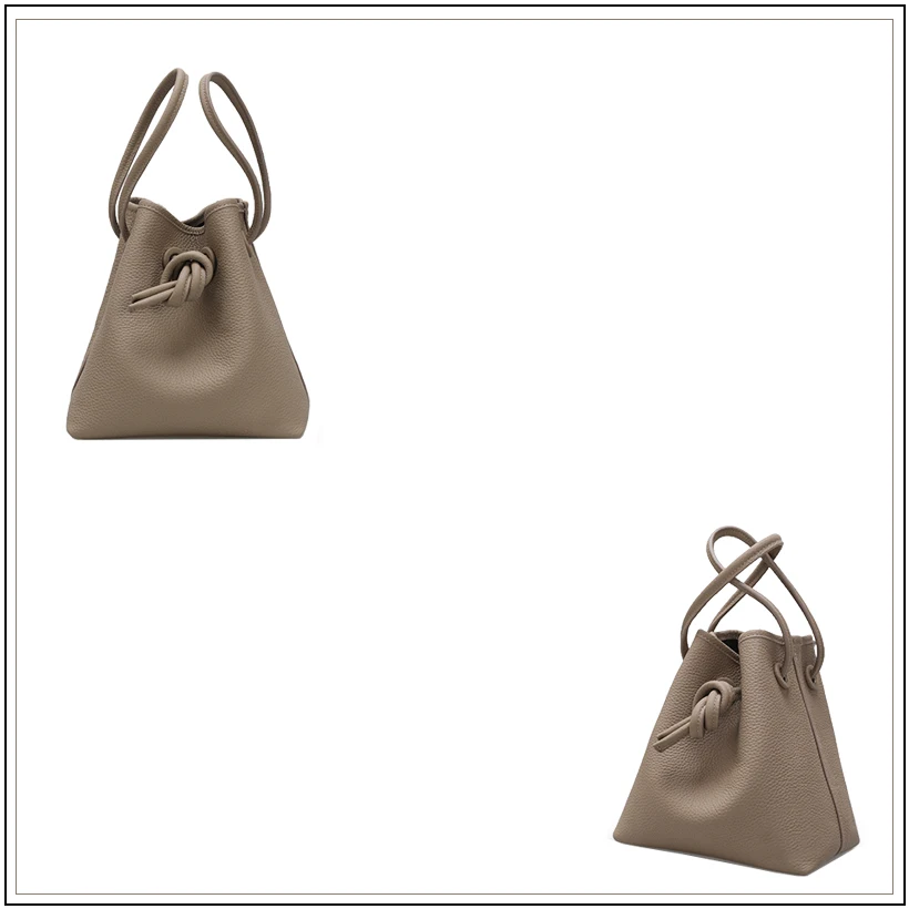 AVRO's MODA/ Модни Маркови чанти-кофи, Дамски чанти на рамо от естествена кожа, дамски Луксозен Дизайнерски Ежедневни чанти-тоут през рамо Изображение 2