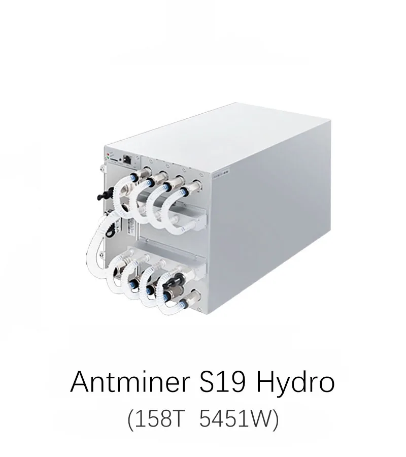Bitmain Antminer S19 Hydro 158T 151.5 TH 5226W 145T 138T Биткоин Миньор Водно Охлаждане Обзавеждане с течно охлаждане Изображение 2