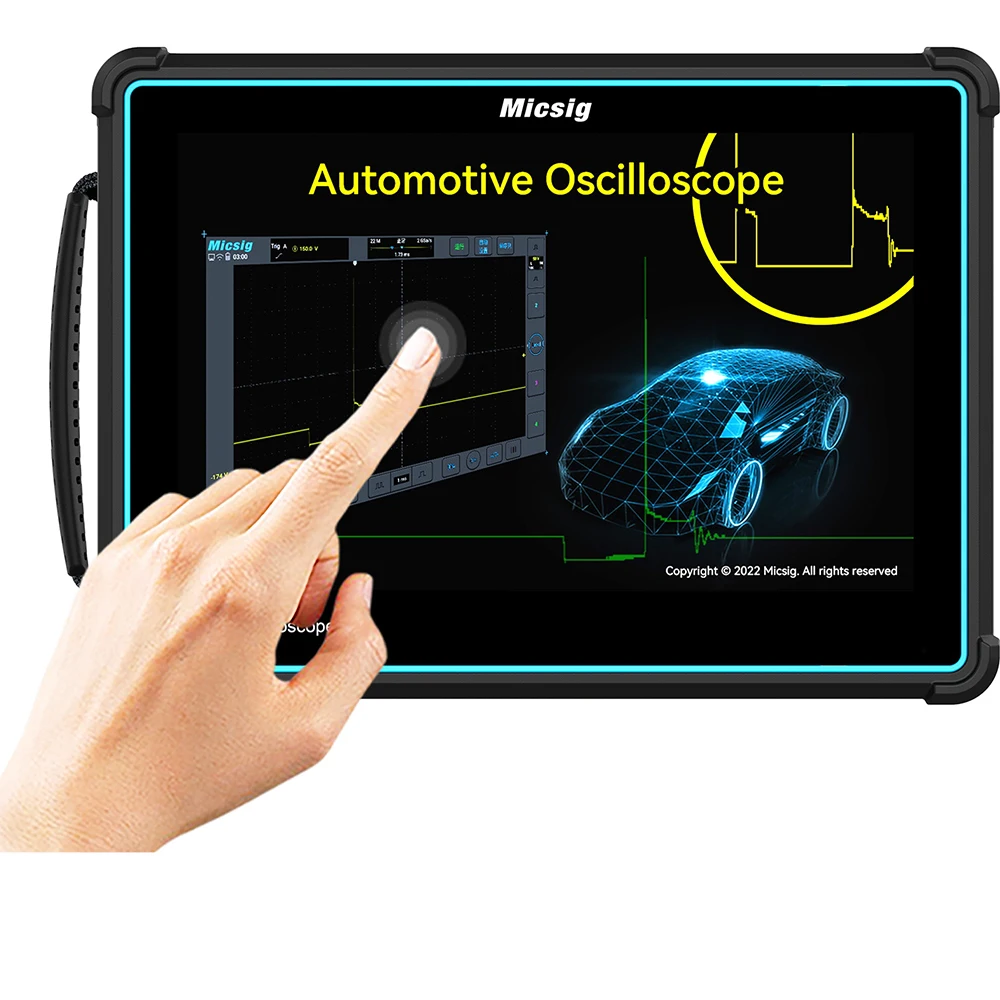 Micsig ATO3004 Нов автомобил tablet Осцилоскоп ATO3004 TFT-LCD С пълен сензорен контрол Универсален интерфейс сензор Изображение 2