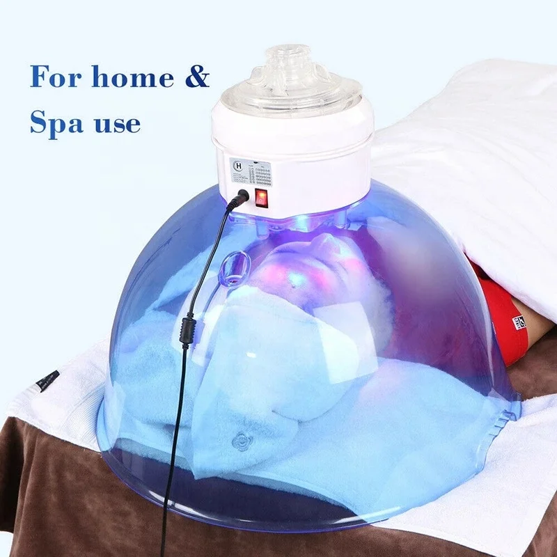 Гореща разпродажба, Водородно-кислородна маска за лице 3 в 1 с led лампа Фдт, Водородната спа машина на най-добра цена Изображение 2