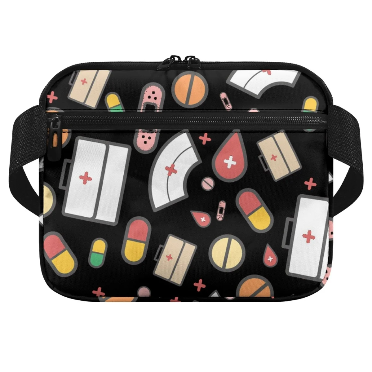 Медицинска чанта за грижи за болни, Регулируем колан, практически поясная чанта с множество джобове, Дамски Органайзер, Скута чанти bolsa feminina Изображение 2