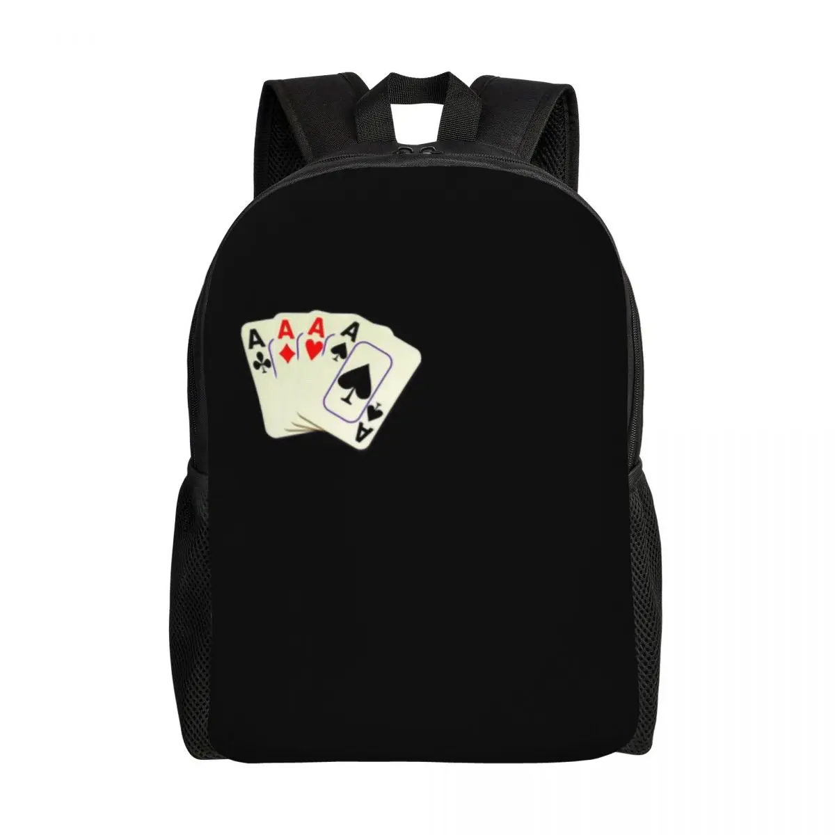 Раница за игра на карти, ученически чанти за покер, игра пъзел, училище раница за юноши, момичета, момчета, 16 Инча, ежедневна чанта за лаптоп, студентски чанта за книги Изображение 2