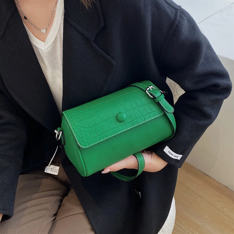 Чанта през рамо за жени, 2023 Нова Чанта-незабавни посланици от изкуствена кожа, Малки Луксозни Дизайнерски дамски чанти Изображение 2