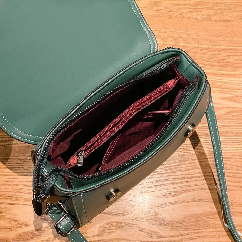 2022 Висококачествена Дамска чанта от изкуствена кожа с Голям капацитет, дамски Модерна чанта през рамо, чанта-месинджър с къса дръжка, чанта Изображение 3