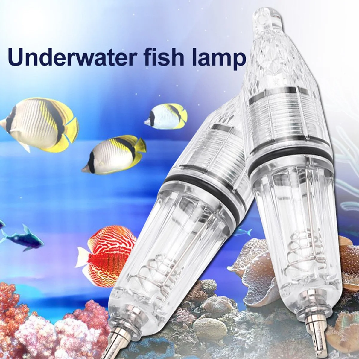 5ШТ Led Светеща Стръв Мини-Подводно осветление с дълбок спад, Риболовна стръв, led лампа, Рибен светлина, светлини за нощен Риболов Изображение 3