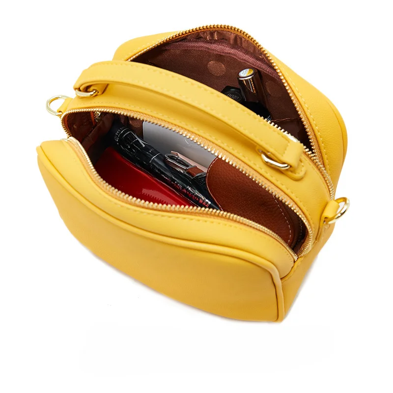Реколта чанта през рамо за мобилен телефон от изкуствена кожа, чанти-незабавни посланици, модерни ежедневни чанти за жени, дамски чанти-портфейли Изображение 3