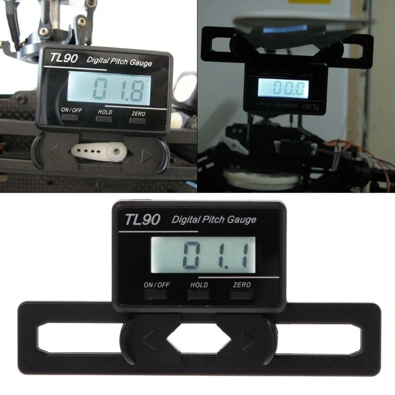 Цифров измерител на стъпки TL90 с LCD подсветка, инструмент за измерване на ъгъла на наклона на лопатките на Изображение 3