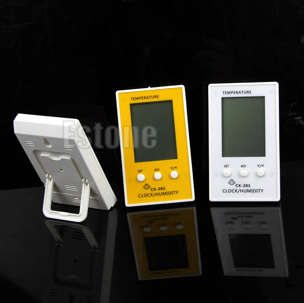 LCD цифров термометър за стая, влагомер, влага, температура, посока на сензора Изображение 4