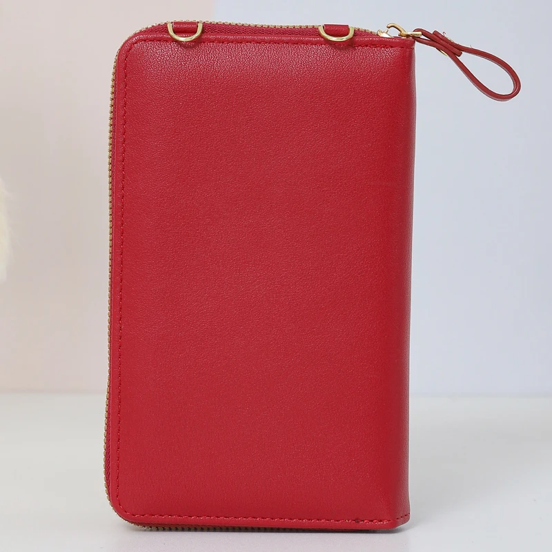 Tiumiuwomen's Куриерски чанти за едно рамо, чанта за телефон, чантата през рамо, Дамски портфейл от изкуствена кожа, Женски държач за карти Изображение 4