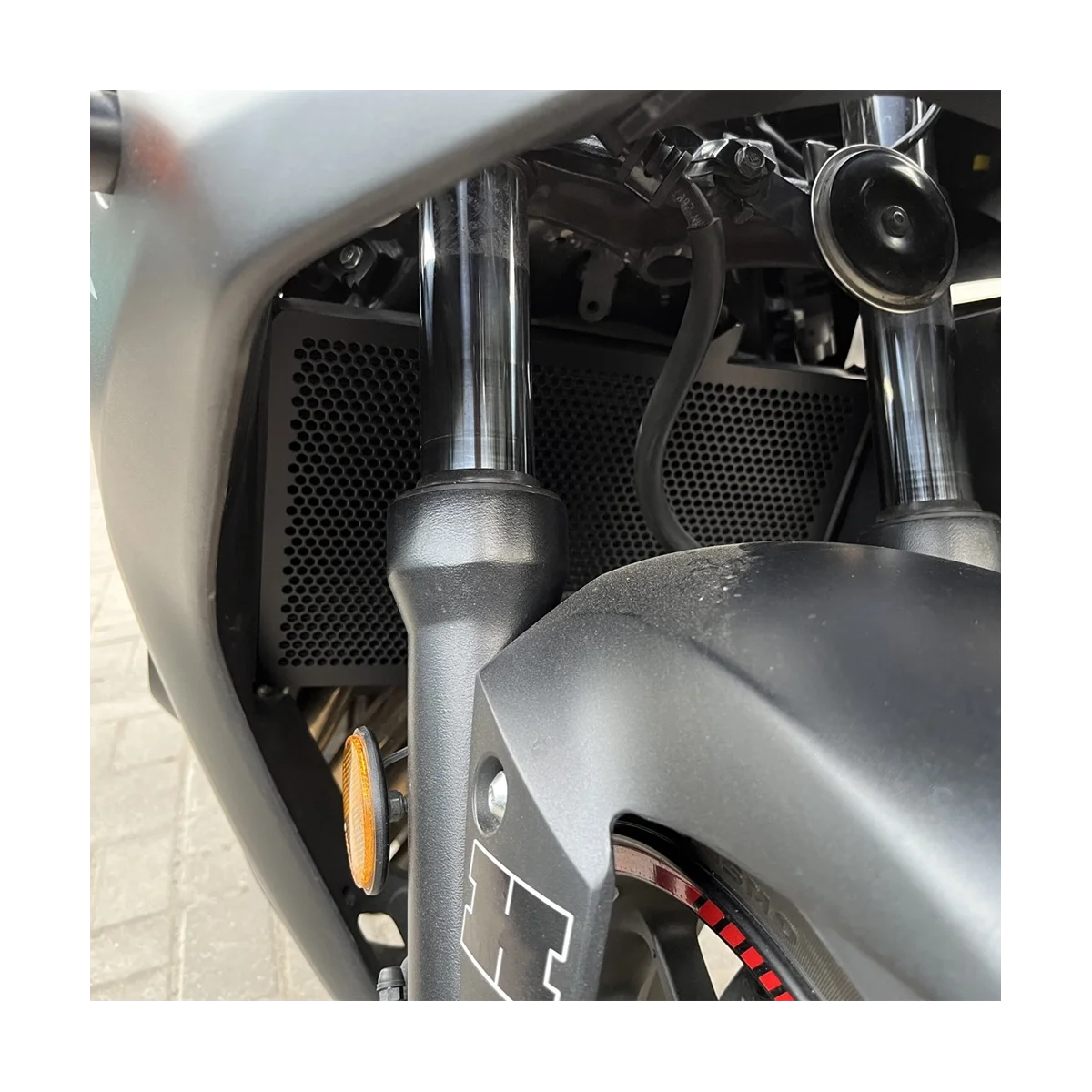 Защитна решетка на радиатора мотоциклет, решетчатая мрежа за Honda CB650R CB650F CBR650R 2014-2019 Аксесоари Изображение 4