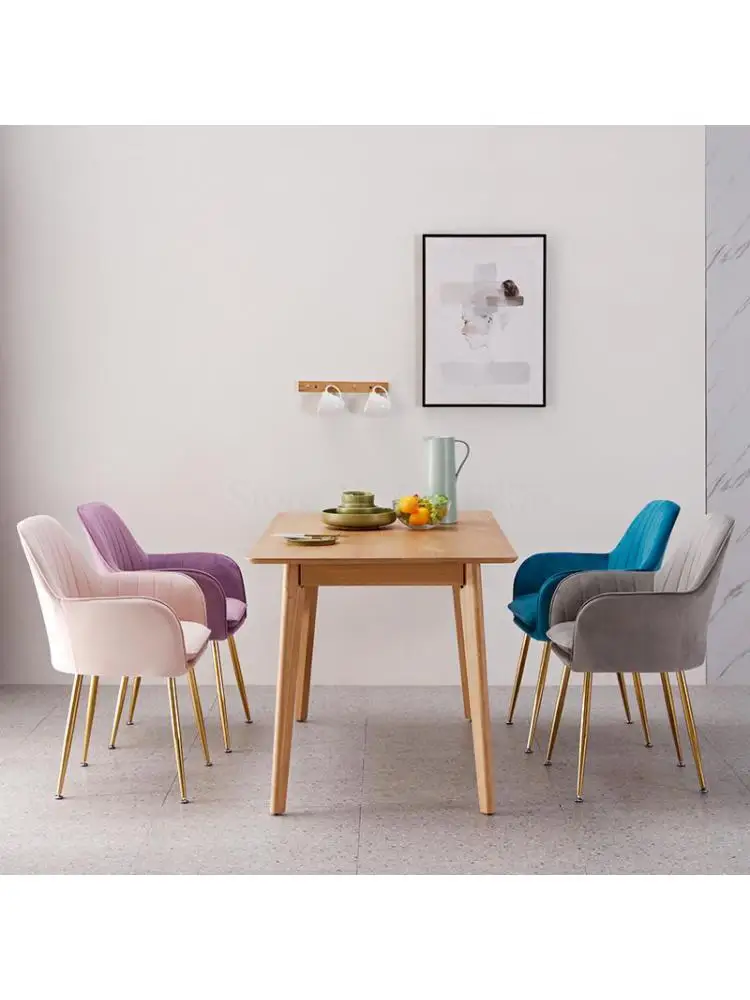 Модерен Дизайн на Мека маса за Хранене, Модерен Стол Прозрачен Стол за почивка в хола, Мебели за лофта Изображение 4