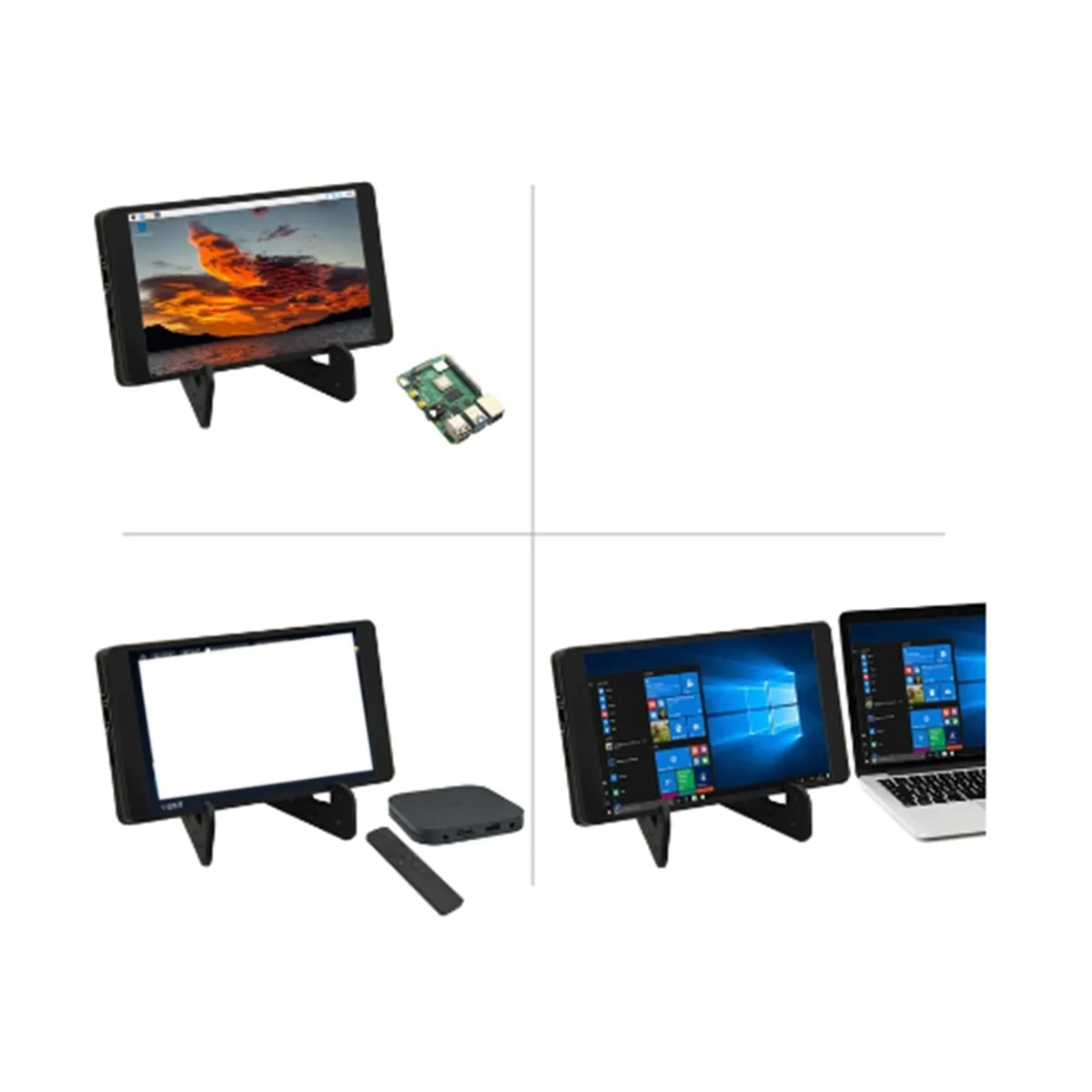 Новият 5.5-Инчов 1080P AMOLED IPS LCD дисплей, HDMI-Съвместим USB-монитор, Капацитивен Сензорен дисплей за Raspberry Pi 4B 3Б + 3Б Изображение 4
