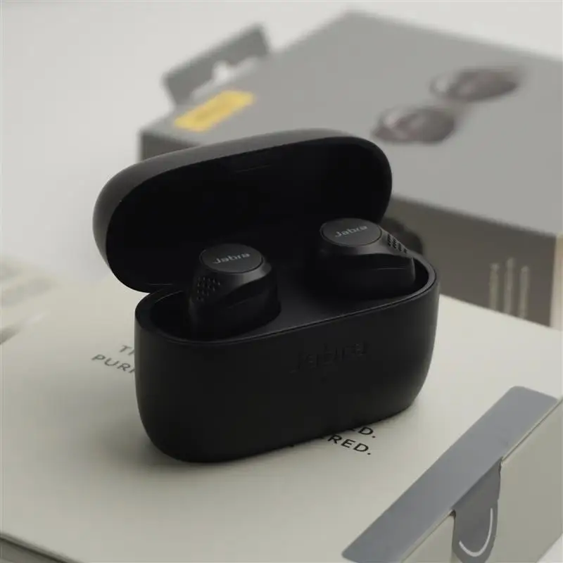 Слушалки Jabra Elite 85t True Wireless Bluetooth, спортни слушалките с шумопотискане, слушалки, Bluetooth и силиконов калъф Изображение 4