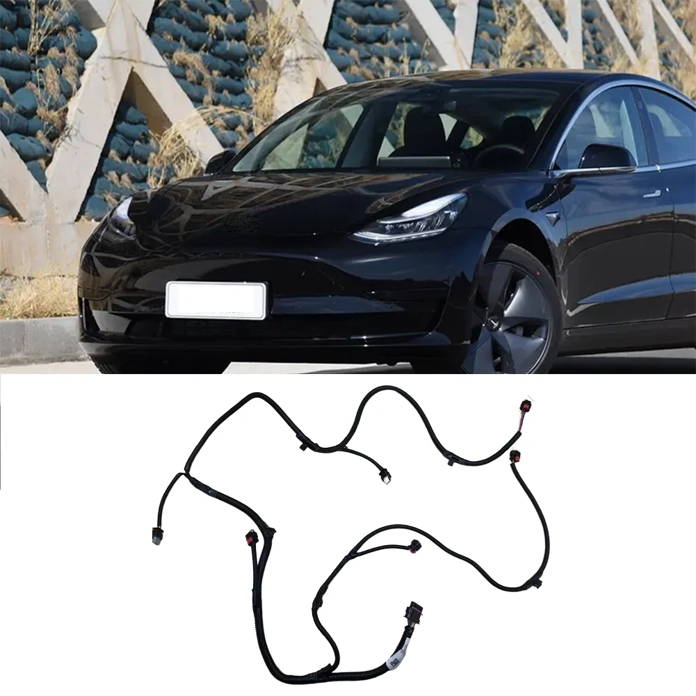 1067959-00-E Теглене на Кабели, задна Броня на Автомобила за Tesla, Модел 3 2019-2020 Теглене на Кабели, паркинг Сензор, 5031128 1106795900E Изображение 5