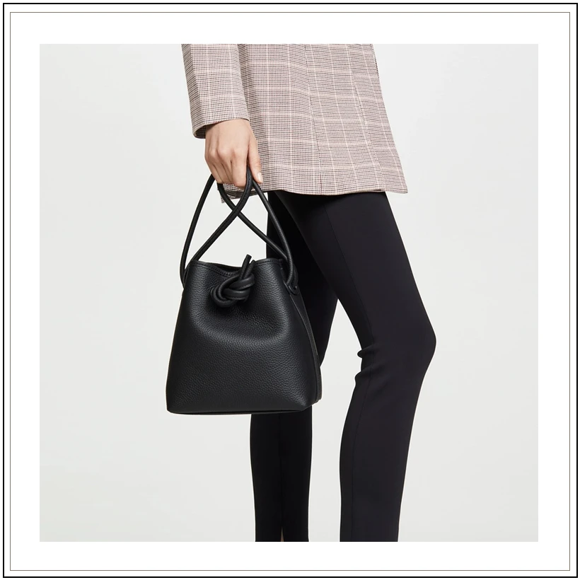 AVRO's MODA/ Модни Маркови чанти-кофи, Дамски чанти на рамо от естествена кожа, дамски Луксозен Дизайнерски Ежедневни чанти-тоут през рамо Изображение 5