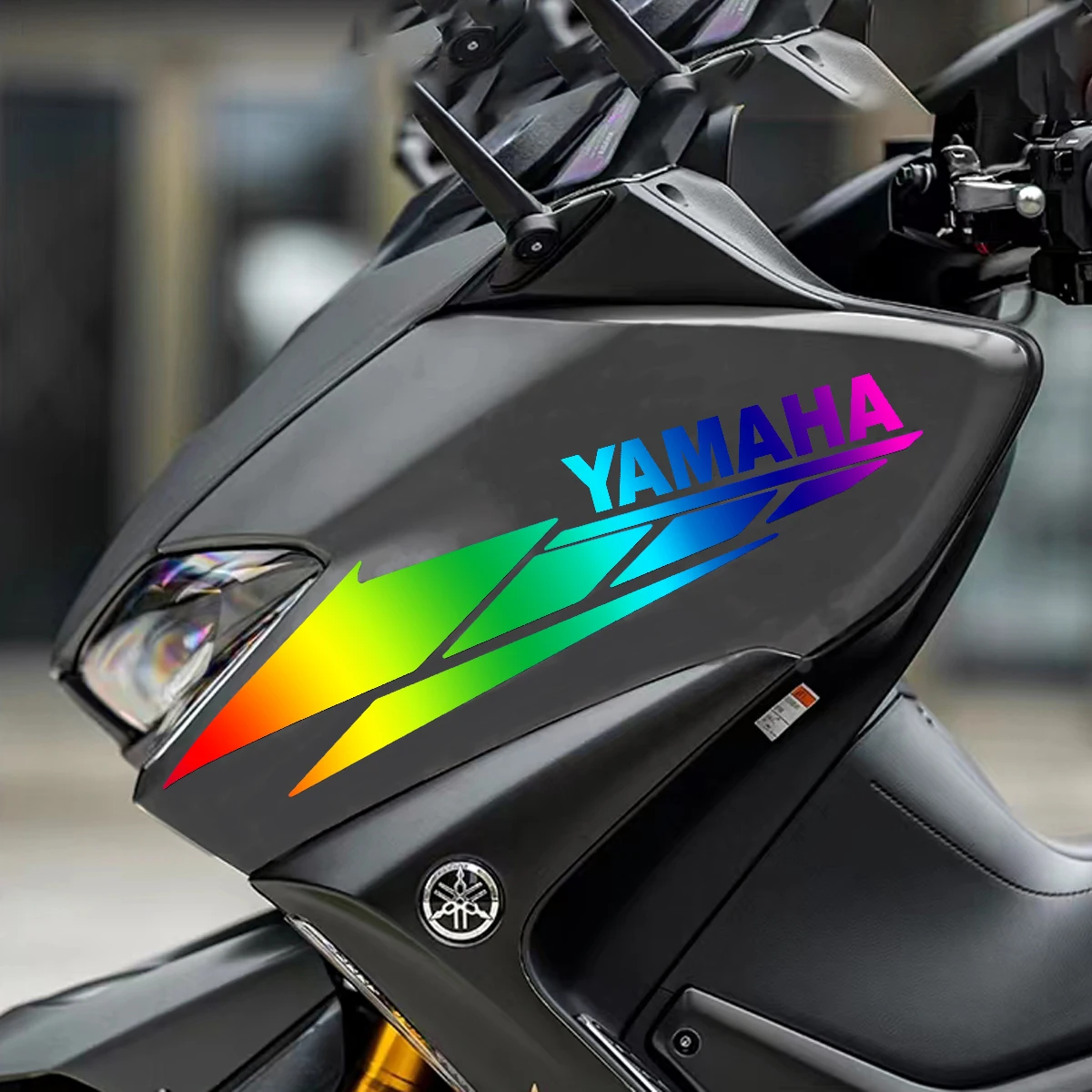 Vinyl светоотражающая стикер Yamaha, стикер с логото на мотоциклет, N Max 125 155 160 Tmax 500 530 560 Xmax 300 400 Изображение 5