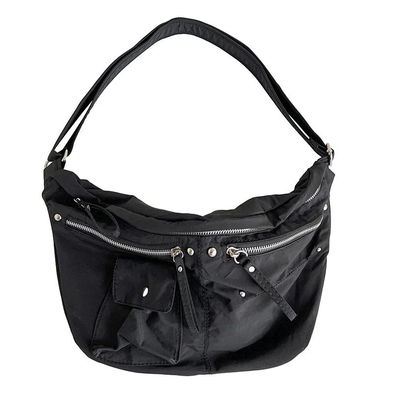 Ежедневни поясная чанта, Дамски поясная чанта в стил хип-хоп, Женски скута чанти, Найлонови скута чанти с Голям капацитет, Мъжка чанта през рамо, Нагрудная чанта Изображение 5
