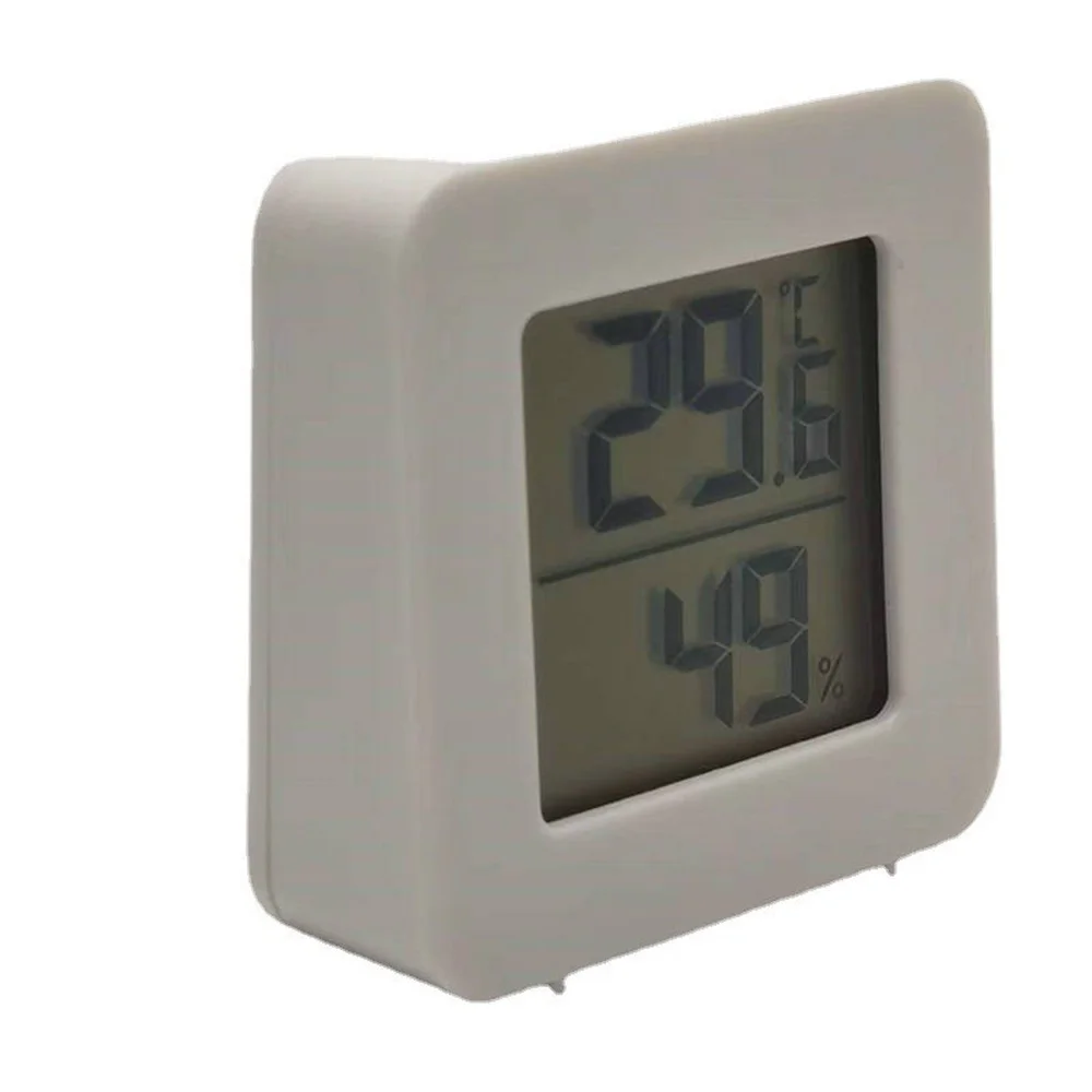 Интелигентен електронен мини-термометър за тяло, сензор за влажност на въздуха, уютна спалня Изображение 5