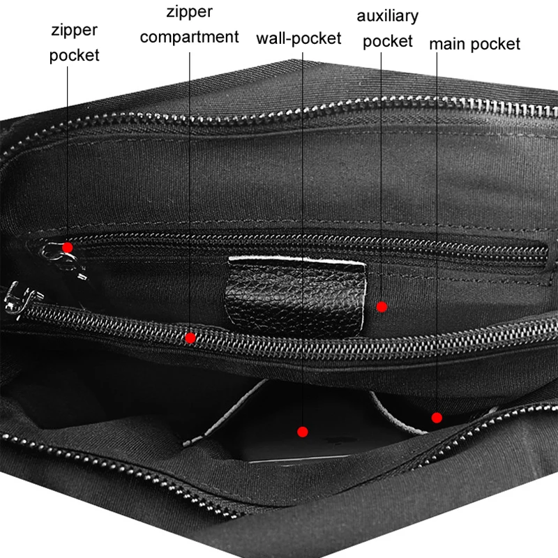 Реколта дамска чанта-прашка от естествена телешка кожа, Модерен Проста чанта-месинджър, Дамски Голямата Голям чанта през рамо M949 Изображение 5