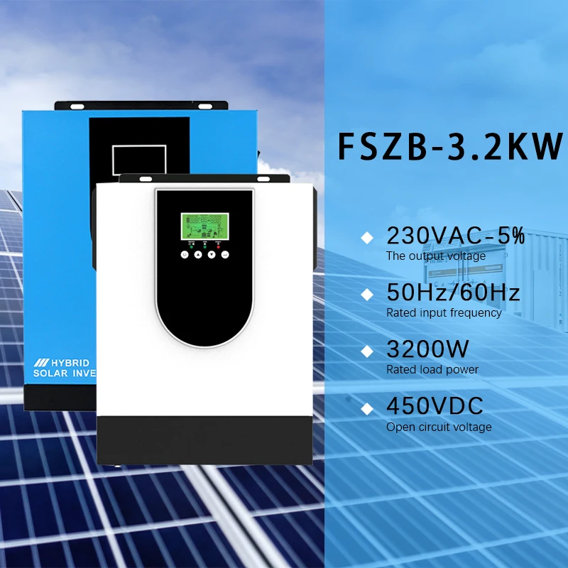 Слънчев инвертор FSZB С контролер на заряд на MPPT 3 кВт Автономни фотоволтаични слънчеви инвертори Изображение 5