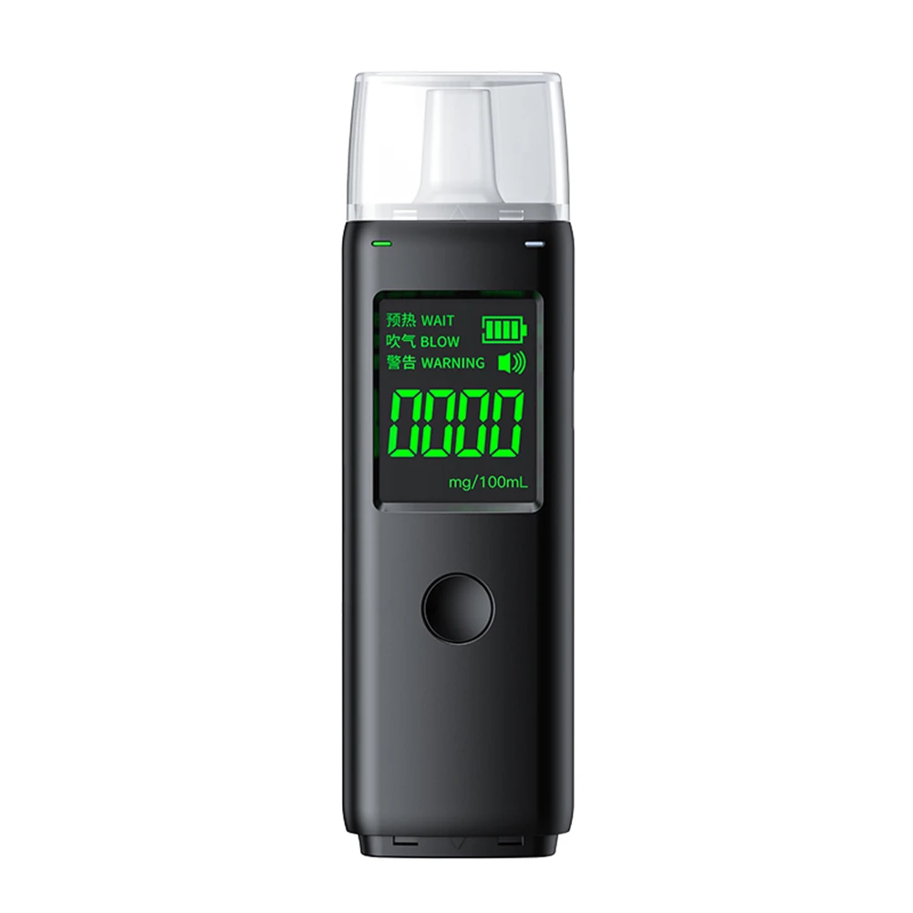 Тестер за алкохол Професионална точност Цифров преносим USB-тестер дъх Инструменти Изображение 5
