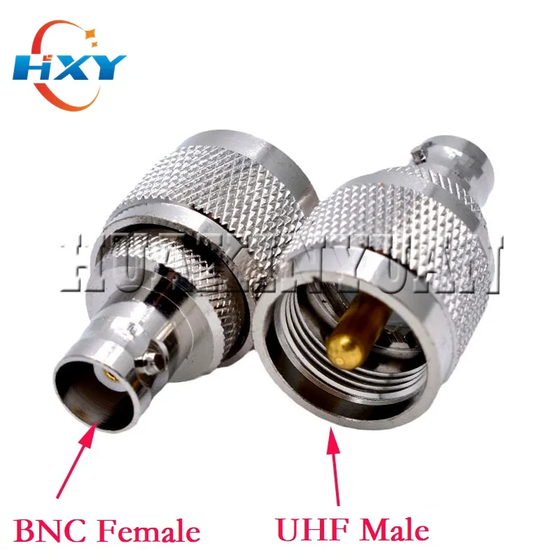 5 бр./лот, електрически аксесоари, UHF/BNC-JK, радиочестотни адаптер, жично конектор, UHF-мъжки към BNC женски адаптер, кабелен Съединител, инструмент Изображение 1